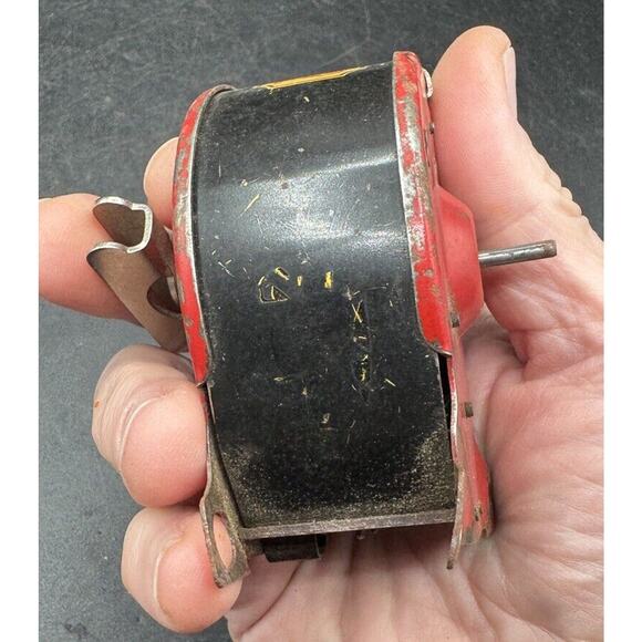 Rare Antique Tin Litho Tinker Toy Windup Motor Works! TO4 - Picture 7 of 10